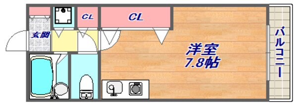 ベルロード六甲の物件間取画像